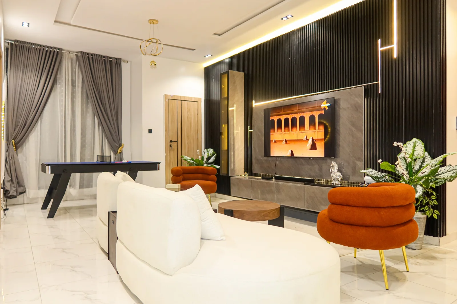 Ebony — living room, view 93