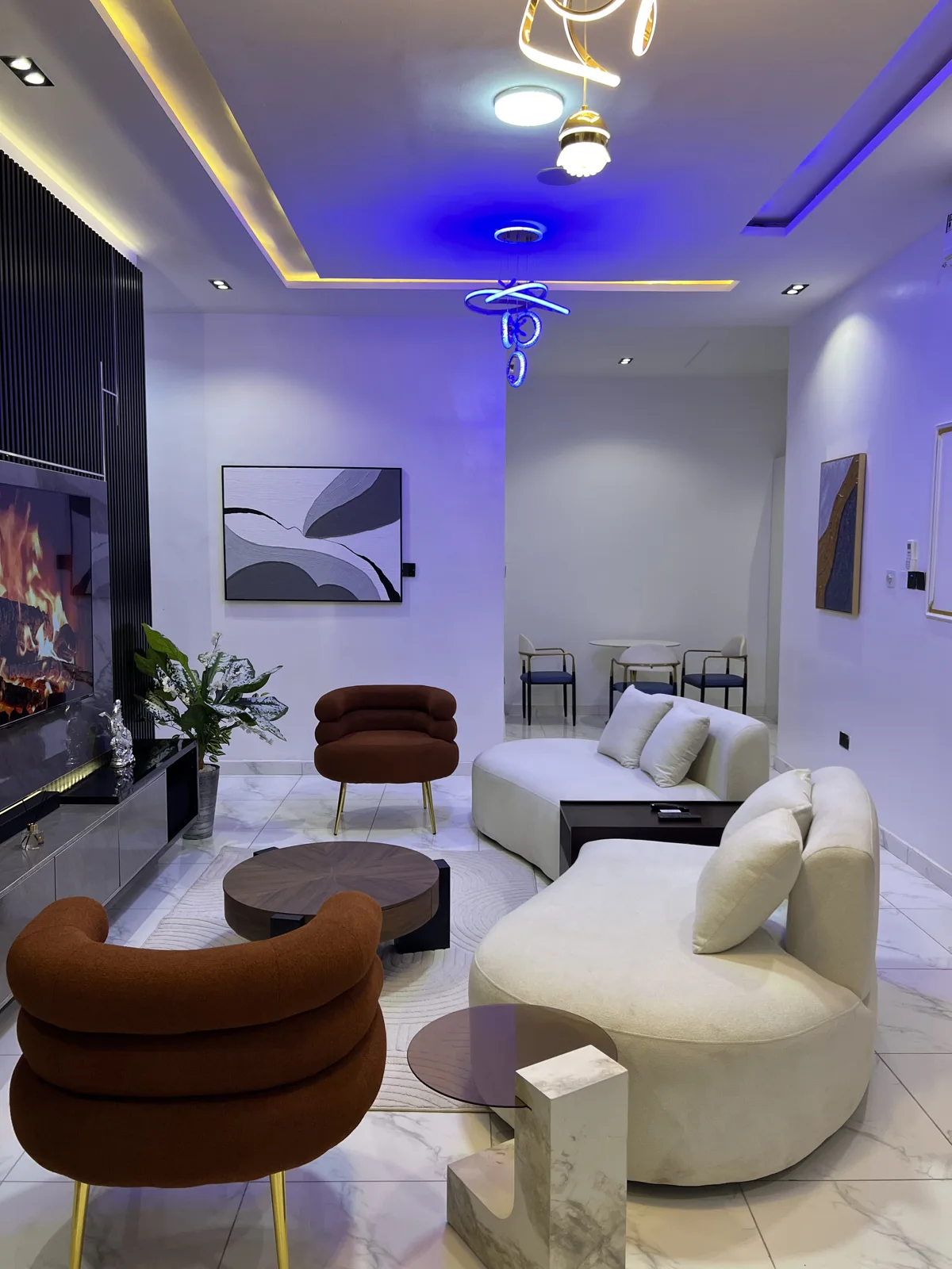 Ebony — living room, view 103
