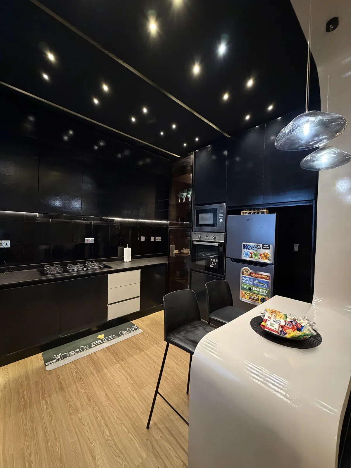 Lumina — kitchen and dining details, view 155